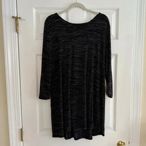 Mod-o-doc dress/tunic size swing style Large with cut out back